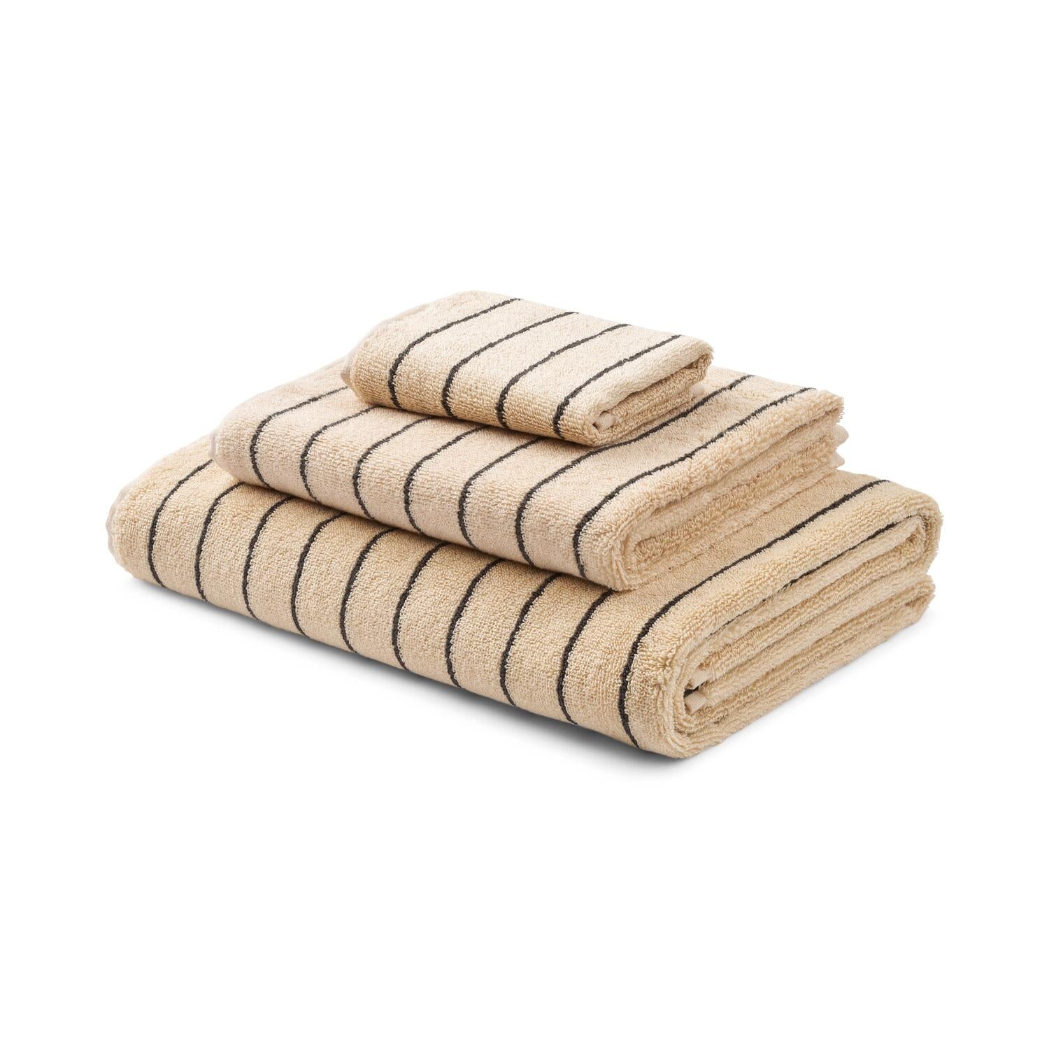 3 stk håndklæde sampak - Creme & Ink